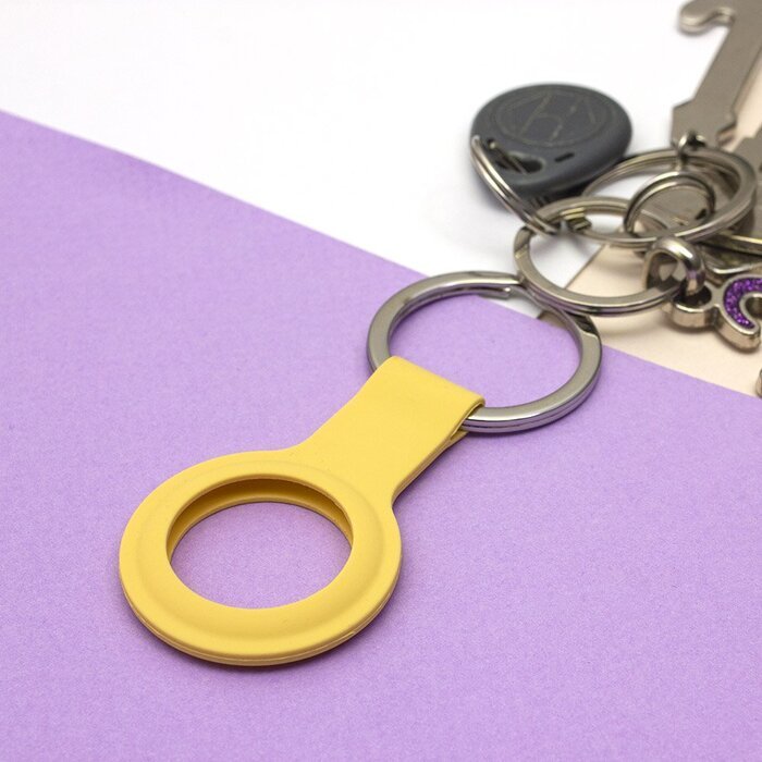 Силиконовый чехол Yosyn Silicon Loop желтый для AirTag