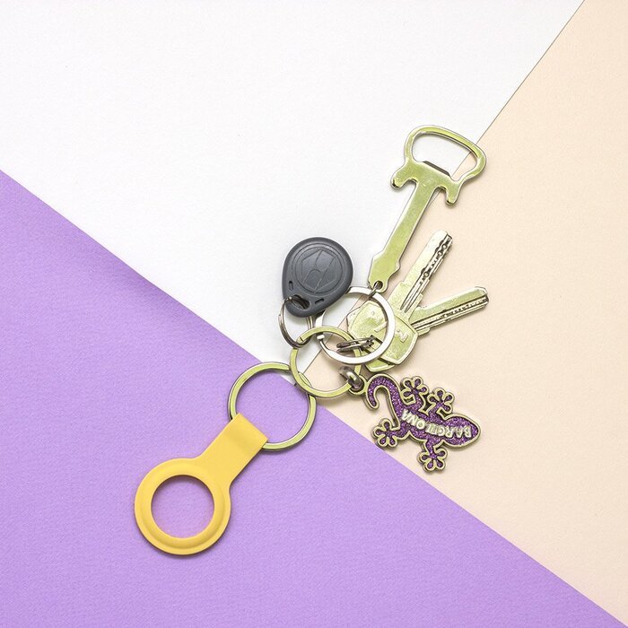 Силиконовый чехол Yosyn Silicon Loop желтый для AirTag