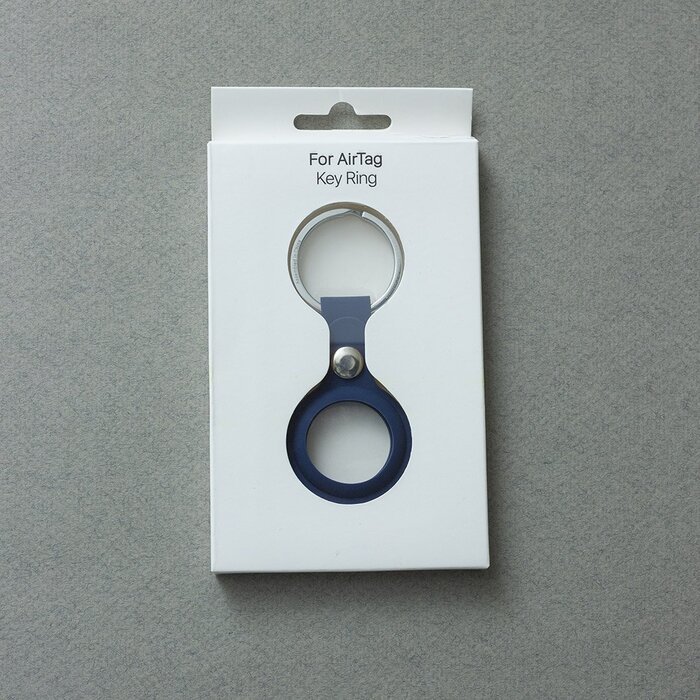 Силіконовий чохол Yosyn Loop 2 темно-синій для AirTag