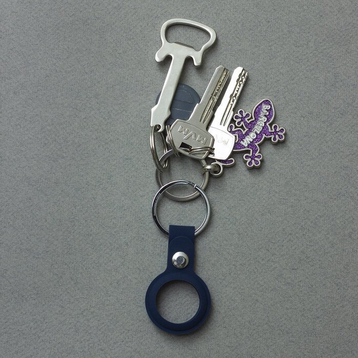 Силіконовий чохол Yosyn Loop 2 темно-синій для AirTag