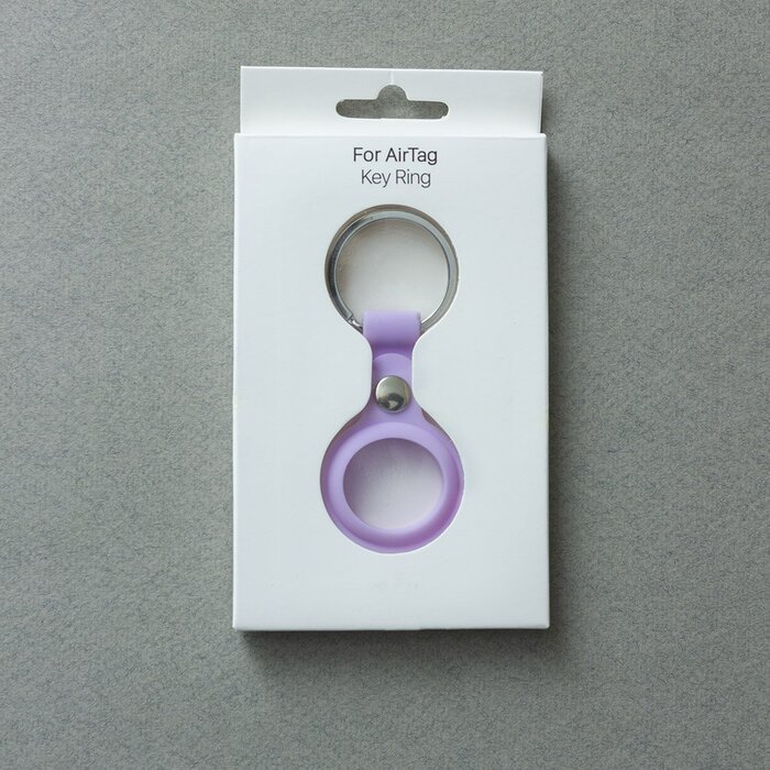 Силіконовий чохол Yosyn Loop 2 фіолетовий для AirTag