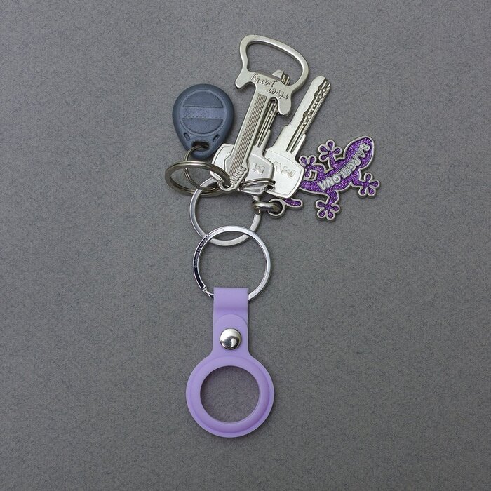 Силіконовий чохол Yosyn Loop 2 фіолетовий для AirTag