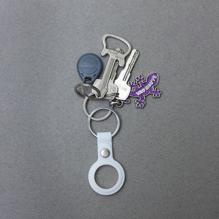 Силіконовий чохол Yosyn Loop 2 білий для AirTag