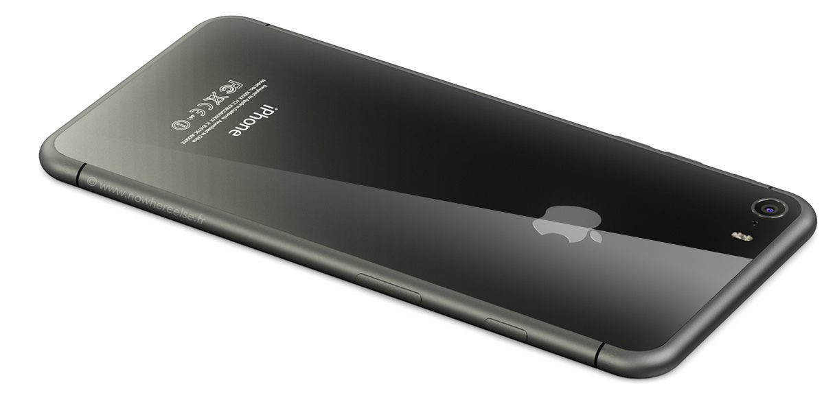 Apple iPhone 8 - стеклянный дизайн