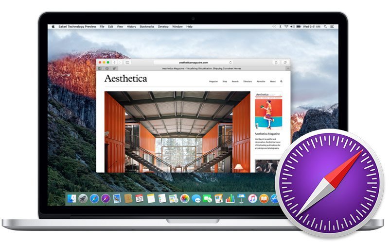 браузер от Apple Safari Technology Preview