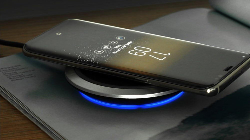 Беспроводное зарядное устройство iWalk Air Power для iPhone X, Samsung черное